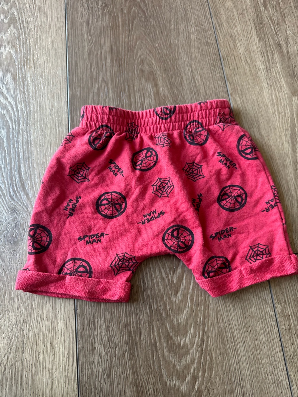 Spider-Man Red Toddler Shorts